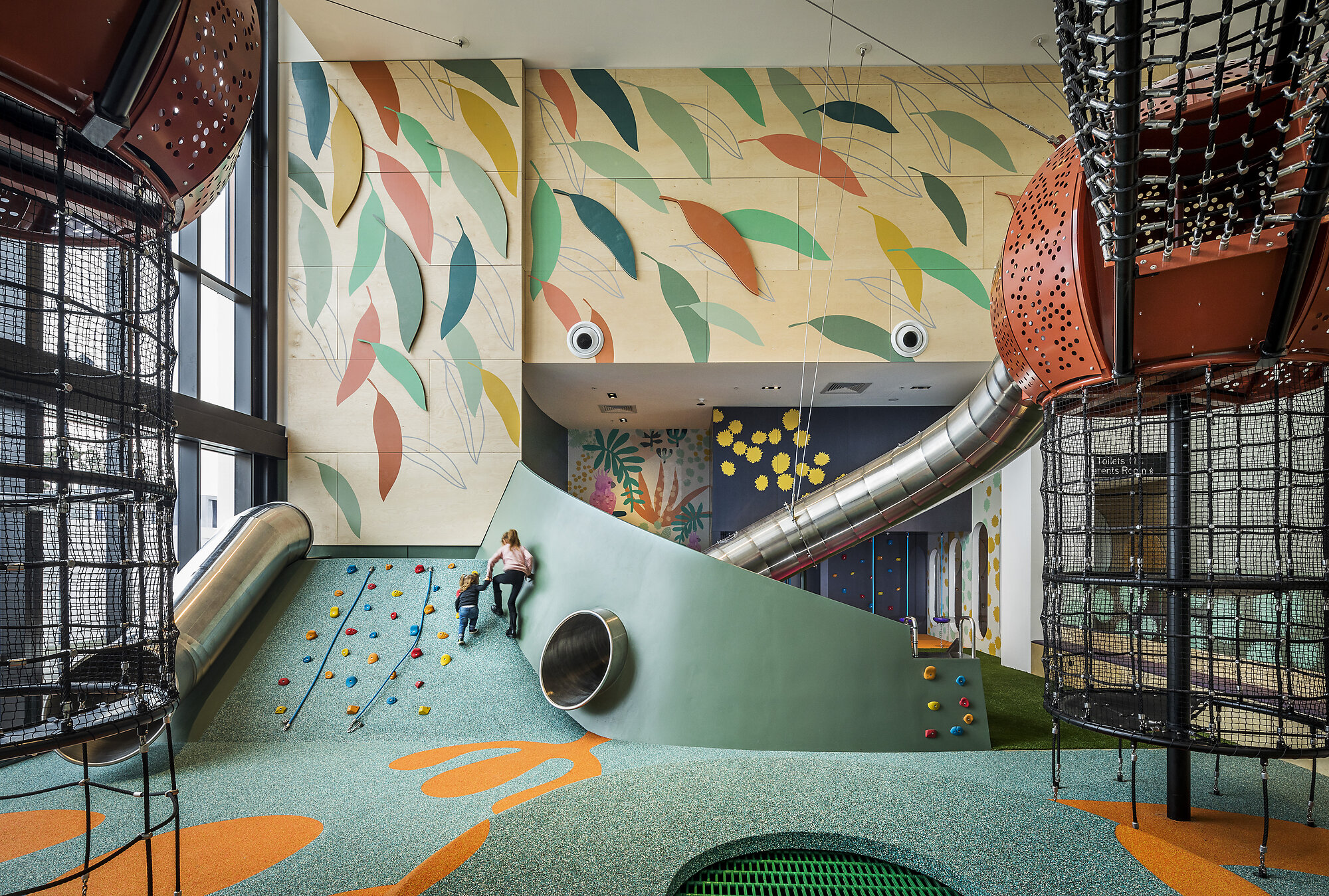 Interior photograph of Ed Square Childrens Playground by Jason Doyle - Studio Commercial